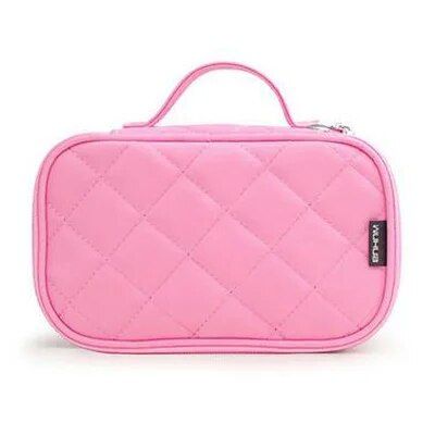 Fashionable Travel Cosmetic Organizer Bag: Professional Makeup and Toiletry Storage Case - Wnkrs