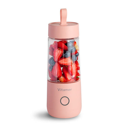 350ml Portable Blender Juicer Electric USB Rechargeable Mixer Smoothie Slushy Cup Fresh Juice Blender Bottle USB Charging Kitchen Gadgets - Wnkrs