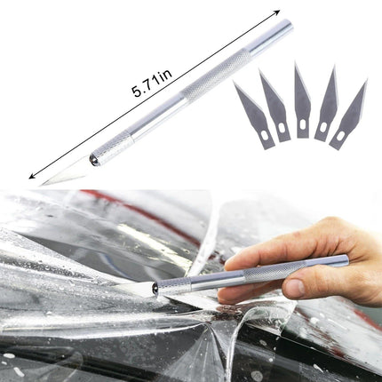 Car Vinyl Tint Film Tool Kit with Magnetic Holder and Carving Knife - Wnkrs