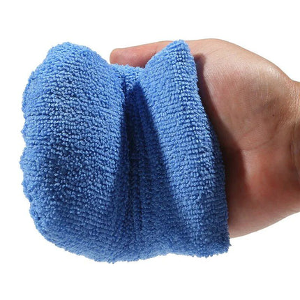 Microfiber Car Wax Applicator Mitts: Premium Polishing & Cleaning Pads - Wnkrs