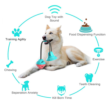 Juguete interactivo para masticar para perros grandes