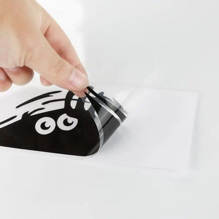 Peeking Monster 3D Car Sticker - Wnkrs