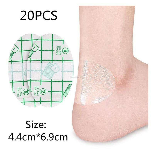 20Pcs Waterproof Heel Sticker Pads - Wnkrs