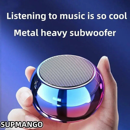 Portable Wireless Bluetooth Speaker with Extra Bass & Metal Build - Wnkrs