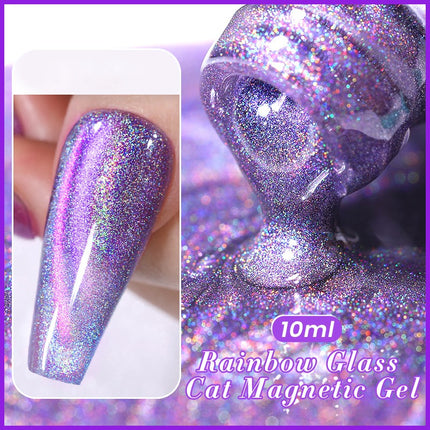 Vernis à ongles gel magnétique réfléchissant Moonlight Cat 10 ml