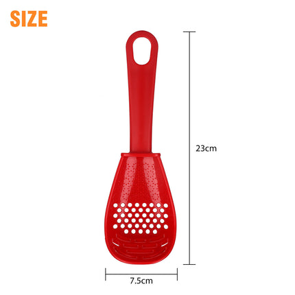 2PCS Kitchen Cooking Spoon Tool Multifunction Scoop Soup Skimmer Heat Resistant Kitchen Cooking Spoon - Wnkrs