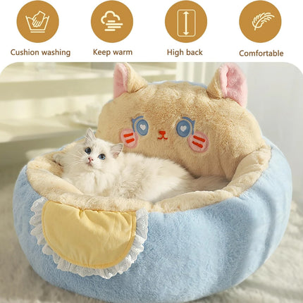 Cómodo sofá cama para gatos y perros pequeños