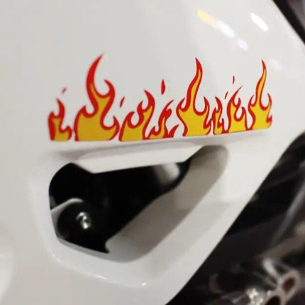 Vinyl Fire Stickers for Car, Motorcycle & Laptop - Wnkrs