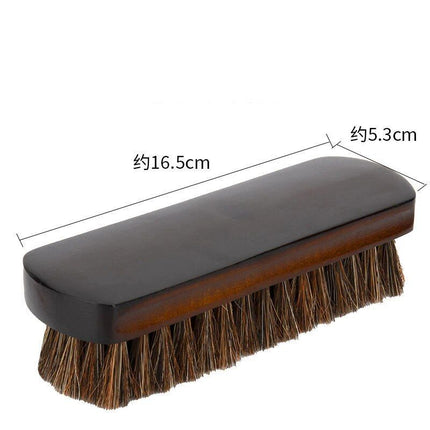 Horsehair Leather & Textile Cleaning Brush for Car and Furniture - Wnkrs