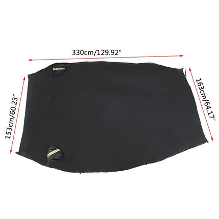 Universal Half Car Cover - Waterproof, UV & Dust Resistant Vehicle Protector - Wnkrs