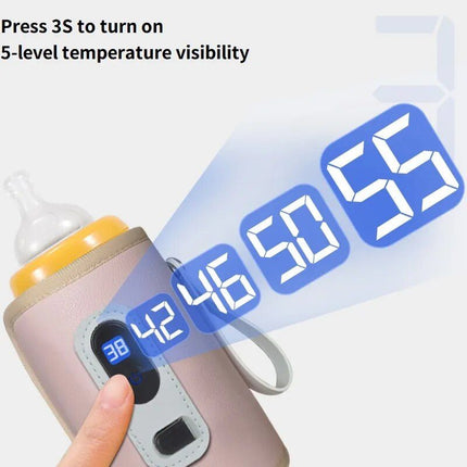 Portable Digital Baby Bottle Warmer with USB - Wnkrs