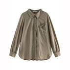 XXXL / Khaki green shirt