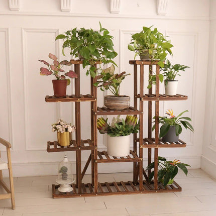 46in Wood Multi-Tier Plant Stand - Wnkrs