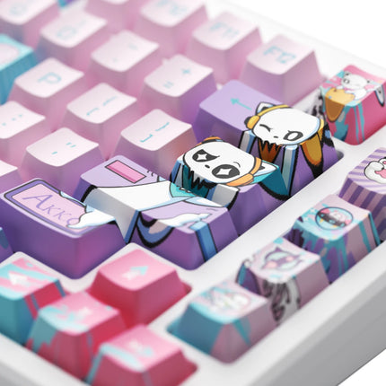 Teclado mecánico inalámbrico para juegos con disparador rápido y montaje con junta RGB