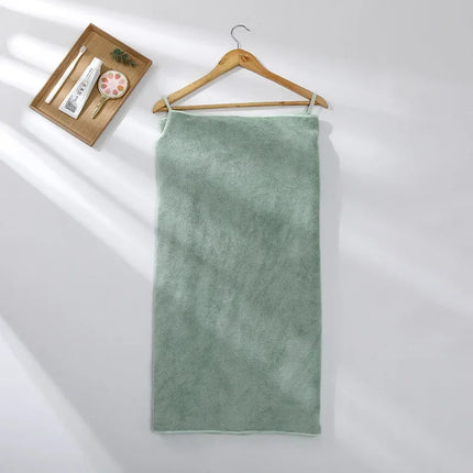 Peignoir en microfibre doux et absorbant pour femme