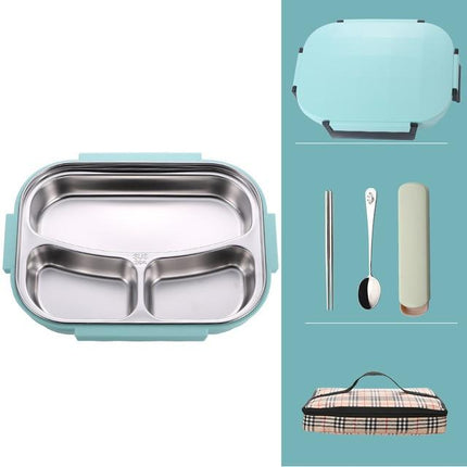 Stylish leakproof Japanese style stainless steel lunch box - Wnkrs