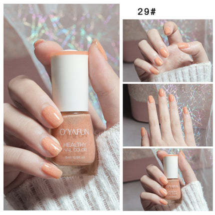 Vernis à ongles longue durée à séchage rapide 40 couleurs