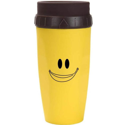 Twist & Sip Travel Mug: Non-Spill, Straw-Enabled, Double-Walled Portable Cup - Wnkrs