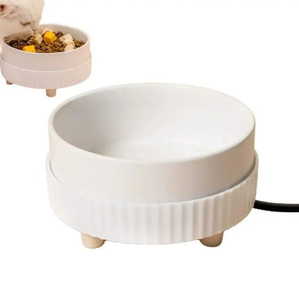 Eco-Friendly USB Rechargeable Heated Pet Water Bowl for All Dog Breeds - Wnkrs