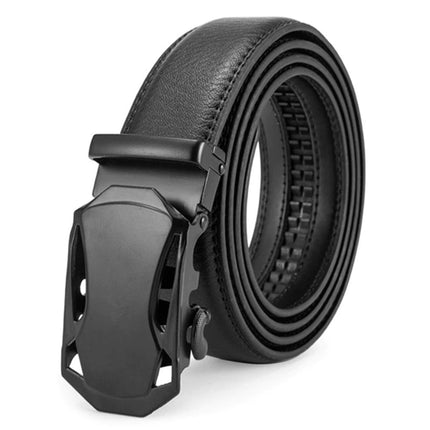 Men's Automatic Buckle Leather Belt - Wnkrs