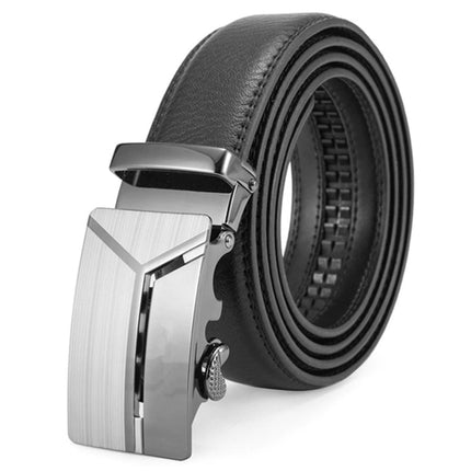 Men's Automatic Buckle Leather Belt - Wnkrs