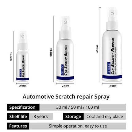 Car Scratch Repair & Protective Paint Spray (30-50ml) - Wnkrs