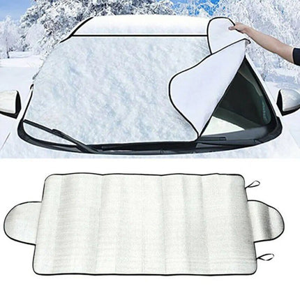 Universal Car Windshield Cover - Sunshade & Ice Protector, Weatherproof 150x70cm - Wnkrs