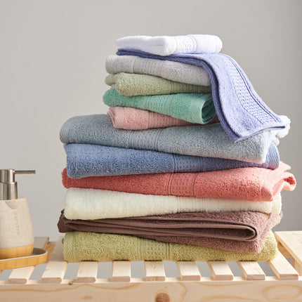 Minimalist Style Square Towel Towel Bath Towel Set Towel Pure Cotton - Wnkrs