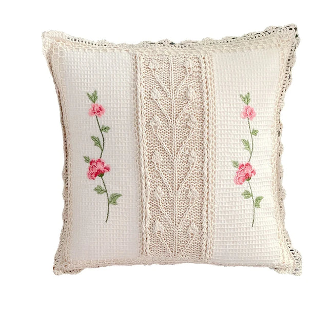 Handmade Woven Cotton Decorative Cushion Cover