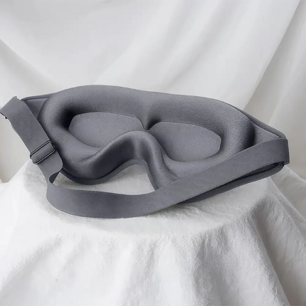 Masque de sommeil ultime en mousse à mémoire de forme 3D - Bloque la lumière, améliore la qualité du sommeil