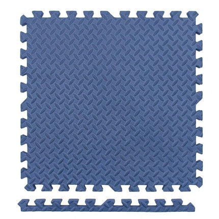 30x30cm Leaf Pattern Gym Mats - 12PC Non-Slip, Thick Fitness Floor Set - Wnkrs