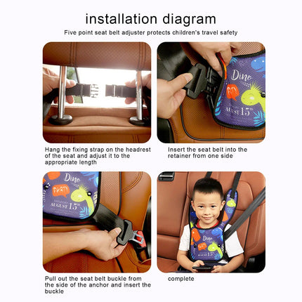 Adjustable Children's Car Seat Belt Fixator - Wnkrs