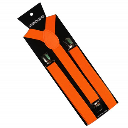 Men's Solid Color Y-Shaped Suspenders - Wnkrs