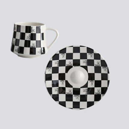 Turkish Ceramic Coffee Cup And Saucer Set - Wnkrs