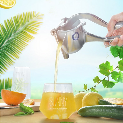 Portable Household Aluminum Alloy Manual Juicer Squeezer Fruit Tool - Wnkrs