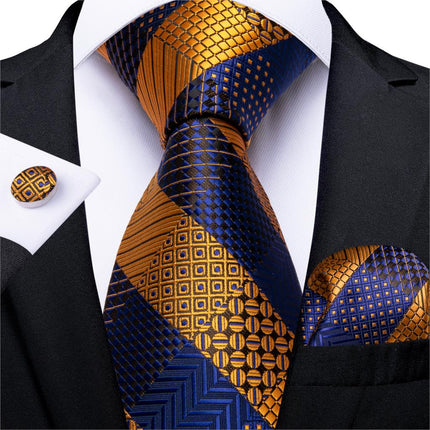 Men's Patterned Silk Tie - Wnkrs