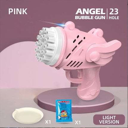 Automatic Angel Rocket Bubble Blower: Elevate Playtime to the Skies! - Wnkrs