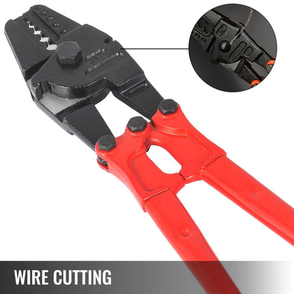 Professional 2-in-1 Wire Rope Crimper & Cutter Tool - Wnkrs