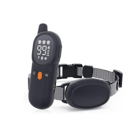 Rechargeable 800M Dog Training Collar with Sound, Vibration & Shock Features - Wnkrs