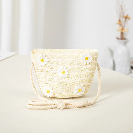 Ensemble chapeau de soleil et sac à main Daisy pour enfants