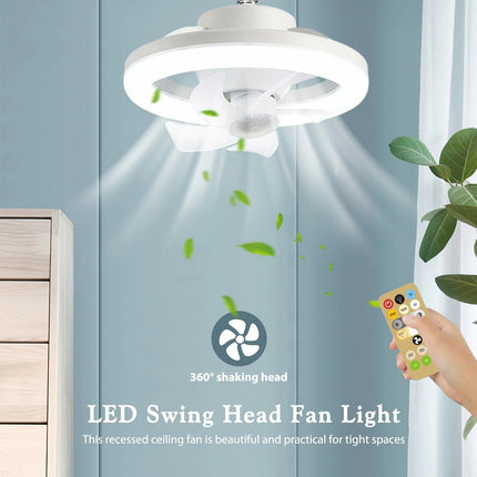 Elegant LED Ceiling Fan Light - Wnkrs