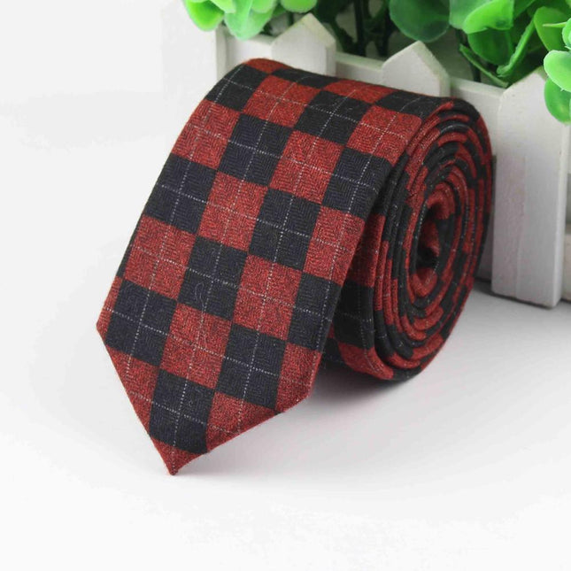 Warm Colors Cotton Formal Men's Ties - Wnkrs