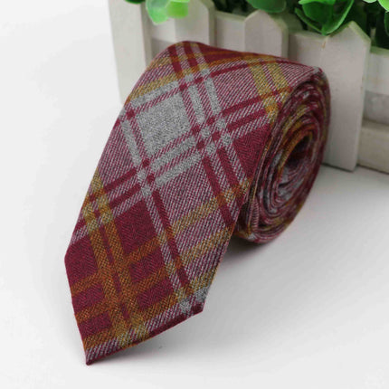 Warm Colors Cotton Formal Men's Ties - Wnkrs