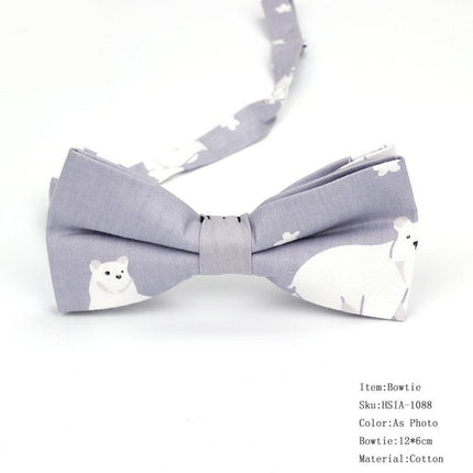 Men's 100% Cotton Bowtie - Wnkrs