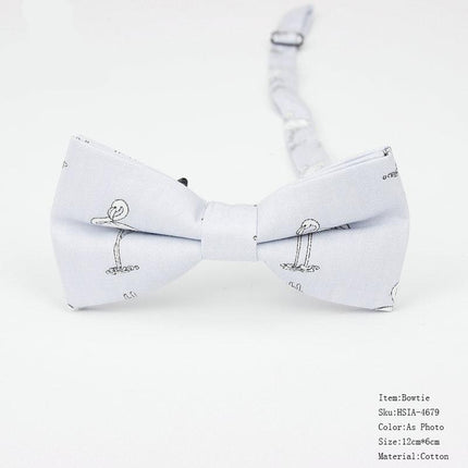 Men's 100% Cotton Bowtie - Wnkrs