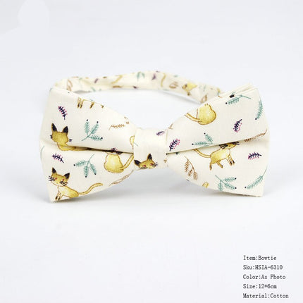 Men's 100% Cotton Bowtie - Wnkrs