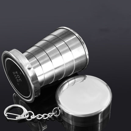 Compact Stainless Steel Folding Cup