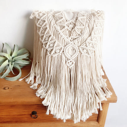 Hand-Woven Cotton Rope Tassel Cushion Pillowcase - Wnkrs