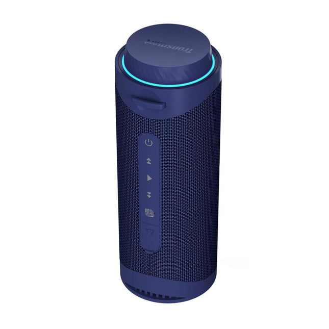 Altavoz Bluetooth con sonido envolvente de 360°, espectáculo de luces LED y control mediante aplicación