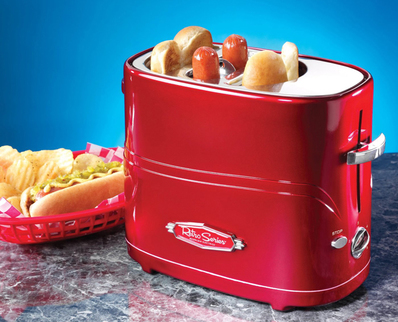 Nostalgia American home automatic mini hot dog breakfast machine sausage machine toaster - Wnkrs